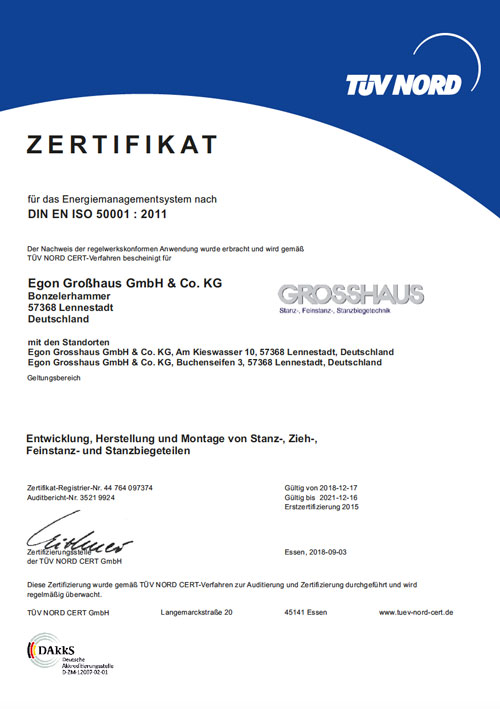 DIN EN ISO 50001 (Bonzelerhammer)